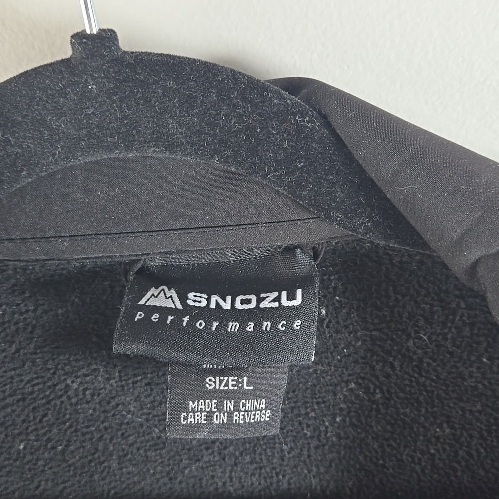 Snozu Black Soft Shell Jacket - Picture 3 of 7